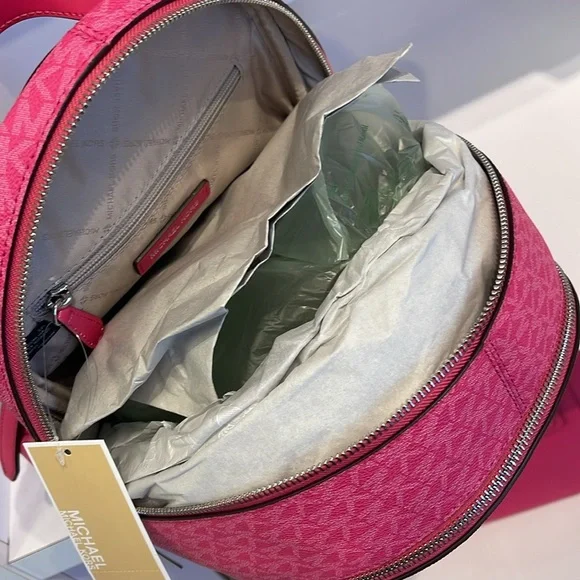 Michael Kors Rhea Medium Signature Logo Backpack
Dragonfruit
NWT - Picture 13 of 16